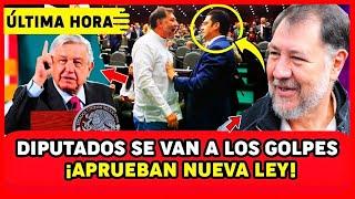 ARDE EL SENADO! ALITO CASI SE VA A G0LPES CON NOROÑA Y CLAUDIA AVISA A AMLO ADIOS PRD PAN Y PRI MC