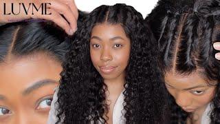 NEW EAR TO EAR 13X5 GLUELESS LACE FRONT DEEP WAVE WIG LUVME HAIR | 5 MINUTE BEGINNER WIG INSTALL