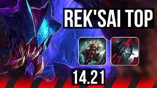 REK'SAI vs K'SANTE (TOP) | EUW Diamond | 14.21