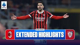 AC Milan vs. Cagliari: Extended Highlights | Serie A | CBS Sports Golazo