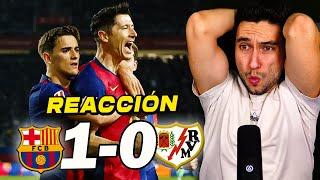 REACCIONES DE UN HINCHA al Barcelona vs Rayo Vallecano 1-0 *NO HAY ROBO* | ByDiegoX10