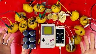 The Lemon Powered Game Boy