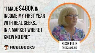 Real Geeks Reviews: Susie Ellis of Exp Realty, Lake of the Ozarks, Missouri.