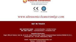 Ultrasonic Cleaners For Filter Cleaning, Mumbai, India