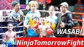 คุยกันทุกเหตุการณ์NinjaFightTomorrow(TitleMatch)! ニンジャ明日決戦！！ #มวยไทย #ムエタイ #muaythai