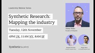 Synthetic Users Webinar: mapping the research industry from the perspective of Synthetic Users