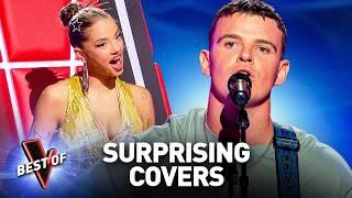 The most SURPRISING COVERS in the Blind Auditions of The Voice