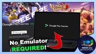 Google Play Store on Windows 10/11 – No Emulator Needed! ️