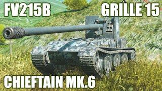 Grille 15, FV215b & Chieftain MK 6 ● WoT Blitz