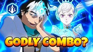 GODLY COMBO? MAXED THIRD EYE RHYA W/ VALKYRIE NOELLE IS... | Black Clover Mobile