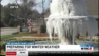 Chatham County EMA tracking arctic blast heading to Savannah