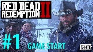 Red Dead Redemption 2  Game Intro and Beginning of Chapter 1