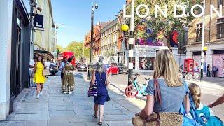 London City Walk | 4K HDR Summer Walking Tour | Walking the Most Beautiful Streets of London