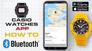  CASIO WATCHES APP - HOW TO USE - Features & Functions 