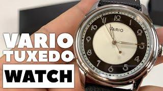 Vario Art Deco Black Tuxedo Watch Review