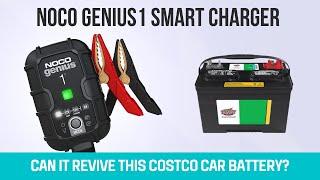 NOCO GENIUS1 Smart Charger - Unboxing, Trying on a Dead Car Battery