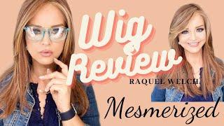 Wig Review of Mesmerized by Raquel Welch in the shade Fiery Copper #raquelwelchwigs