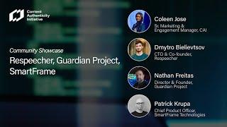 Community Showcase: Respeecher, Guardian Project, SmartFrame