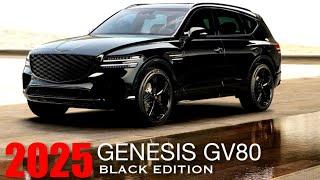 2025 GENESIS LAUNCHES GV80 BLACK  COUPE BLACK