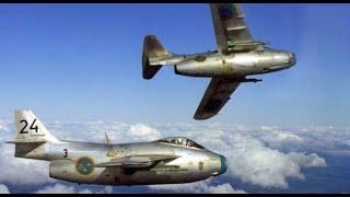 Шведский истребитель SAAB J 29 TUNNAN