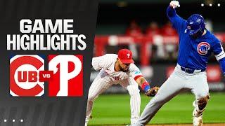 Cubs vs. Phillies Game Highlights (9/24/24) | MLB Highlights