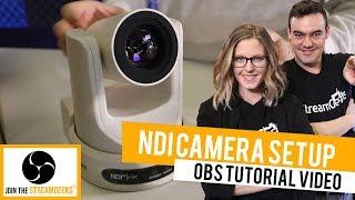 How to use NDI Cameras in OBS