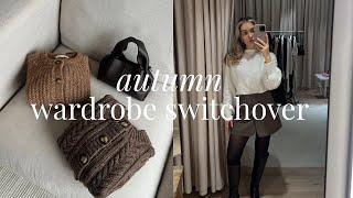 AUTUMN/WINTER WARDROBE SWITCHOVER & SHOPPING IN LONDON