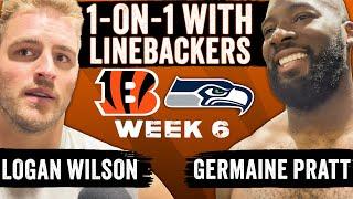 Logan Wilson + Germaine Pratt on Bengals Defense, Stopping Geno Smith and Talented Seahawks