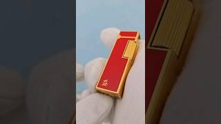  "Red and Gold" Vintage lighter by John Sterling [1980s]     #collection #lighter #discover