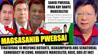 Matapos MAGDEKLARA ng KANDIDATURA| HIGIT sa 10 MILLION BOTANTE DADALIN si MARCOLETA?| PRRD, BUMILIB!