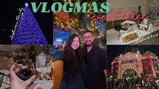 Christmas In Melbourne City, Crown River Show & Christmas Dinner At Home | VLOGMAS WEEK 3 ️