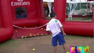 Tennis kid - 7 years old - serving at 53.4 Mph (86 Km/h)