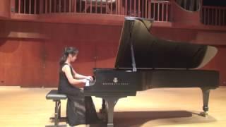 Wynona Yinuo Wang plays Bach Prelude and Fugue in g-sharp minor, BWV863
