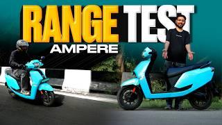 Ampere Nexus Range Test | 100 to 12 % Charge | Better than Ola & Ather?