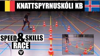 Knattspyrnuskóli KB - Speed&Skills Race - Football Camp Belgium - July 2021