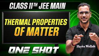 MANZIL Comeback: THERMAL PROPERTIES OF MATTER in 1 Shot | All Concepts + PYQs | JEE Main