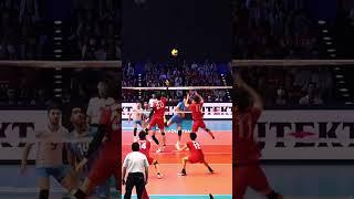 This play shocked the whole crowd!  #shorts #volleyball #haikyuu