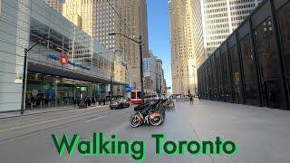 Walking Around Toronto's Financial District at Rush Hour 4/26/2024