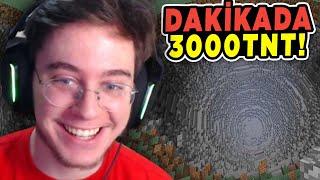 Dakikada 3600 Tnt Atan Sınırsız Makine Yaptım! | Minecraft Hardcore 10