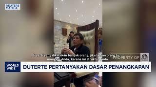 Mantan Presiden Filipina Rodrigo Duterte Dibawa Ke ICC di Belanda