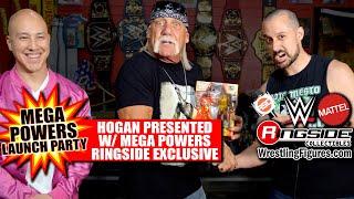 Hulk Hogan is Presented With the Mattel WWE Mega Powers Ringside Collectibles Exclusive 2-Pack!