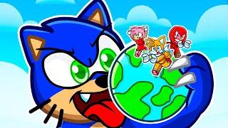 I Became A CAT to Troll In Roblox EAT THE WORLD!