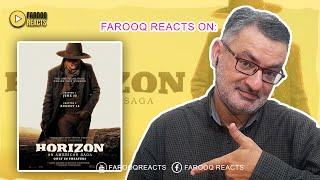 Farooq Reacts | Horizon: An American Saga | Official Trailer #2 | #Hollywood #movies