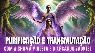  INVOCAÇÃO AO ARCANJO ZADKIEL E A CHAMA VIOLETA - ORAÇÃO E DECRETOS DE PROTEÇÃO E FORTALECIMENTO