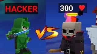 HACKER vs HP DUPLICATION GLITCH in BedWars! (Blockman Go)