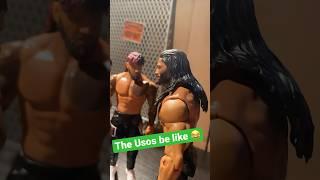 The Usos be like  #shorts #wwe #wwefigures #thebloodline  #figures #instagram #scw #romanreigns