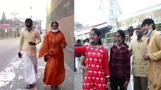 Telugu Cinema Actors at Tirumala Venkateswara Swamy Temple