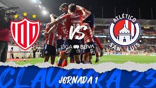 El Clausura 2023 inició con triunfo potosino | Resumen Necaxa vs San Luis l | Liga BBVA MX