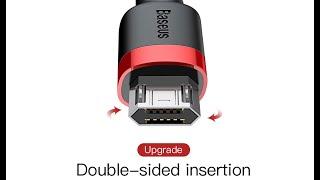 Кабель MicroUSB двухсторонний