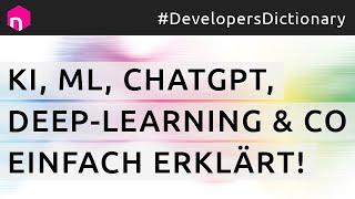 KI, Machine-Learning, ChatGPT, Deep-Learning & Co. einfach erklärt! // deutsch